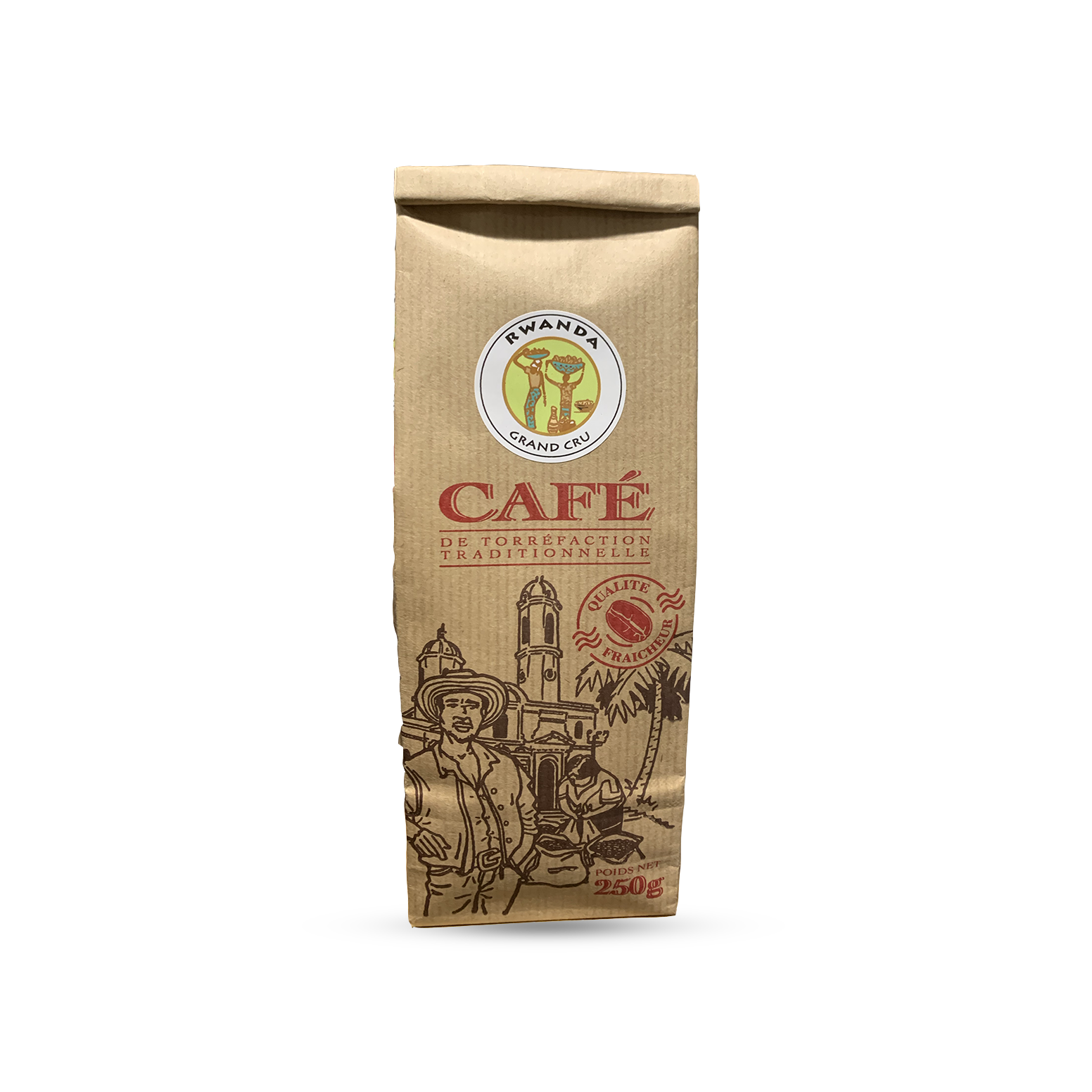 Café Rwanda en grain