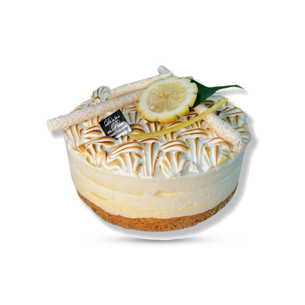 Entremets tarte citron meringuée
