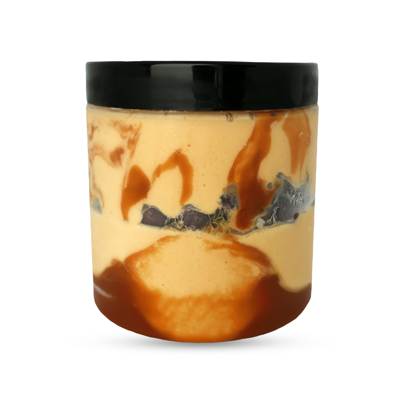 Pot de glace gourmand caramel