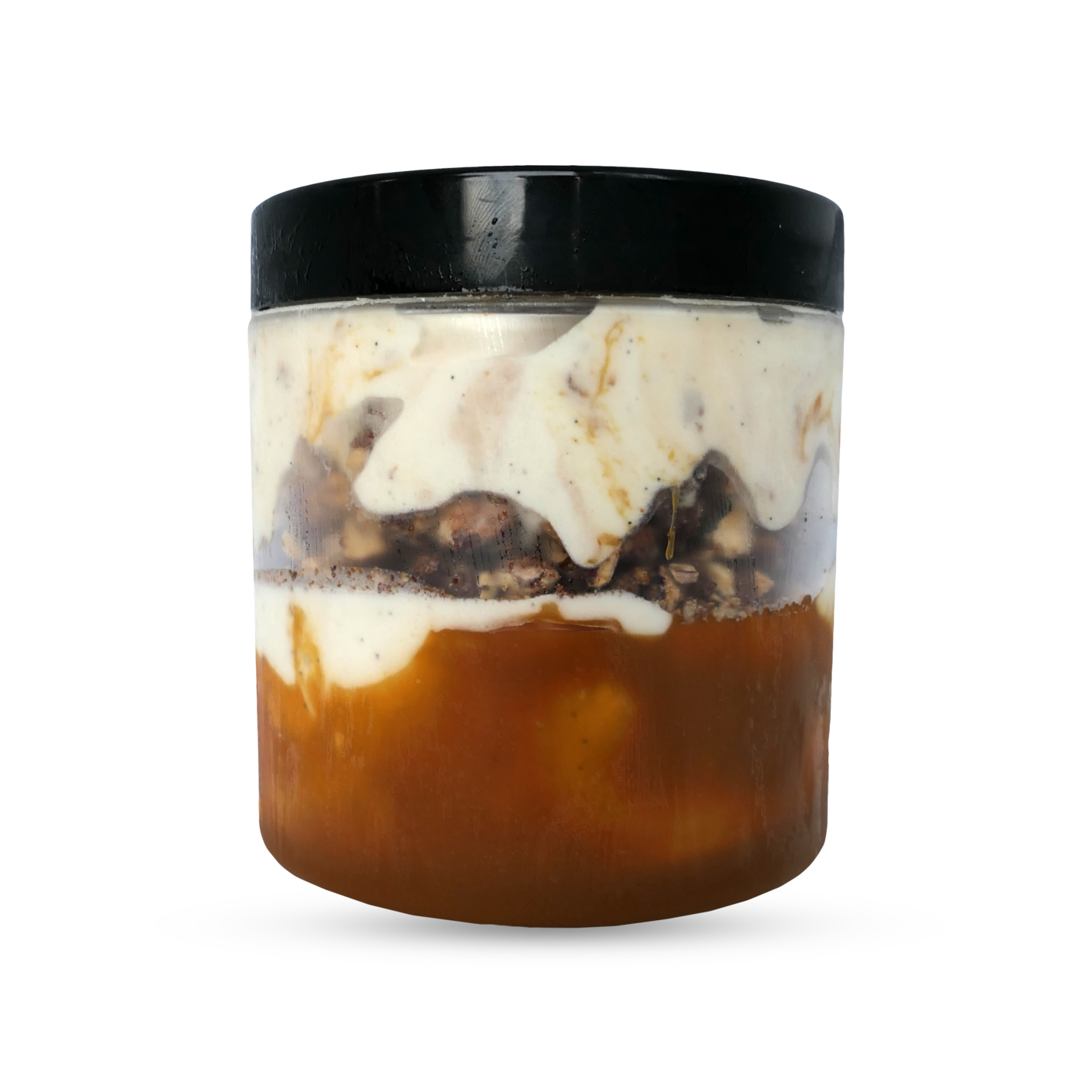 Pot de glace gourmand vanille pécan