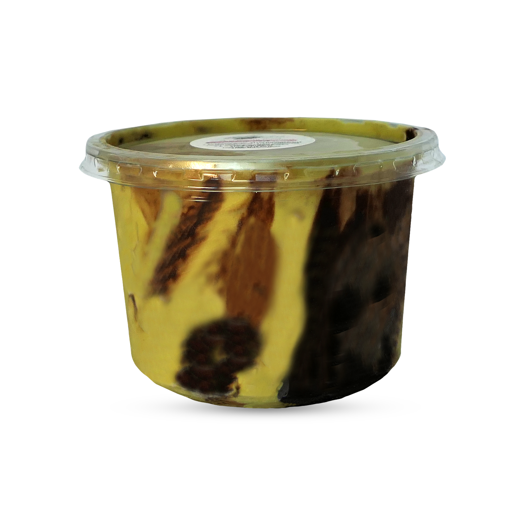Pot de glace menthe chocolat