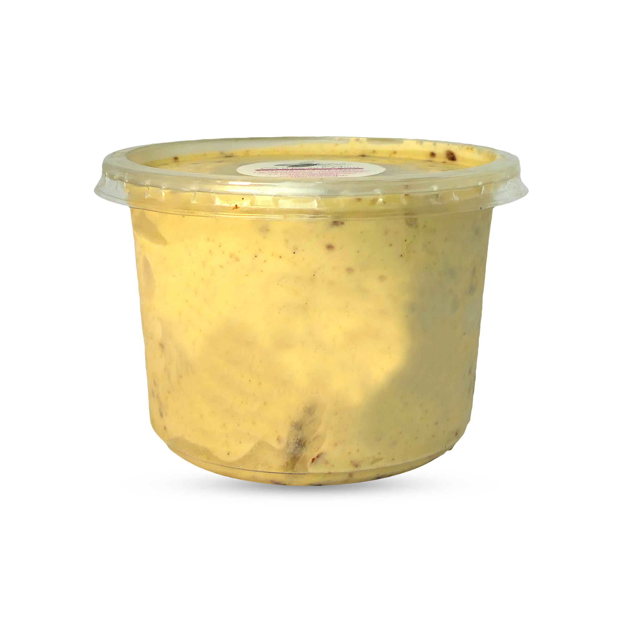 Pot de glace stracciatella