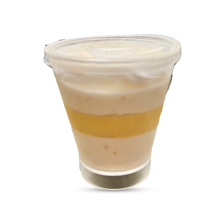 Verrine glacée citron meringuée
