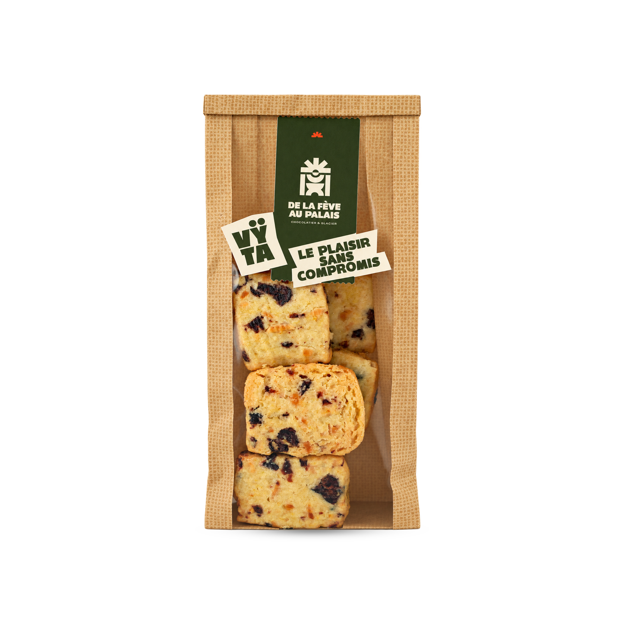 Biscuits Amandes cranberries orange Vÿta