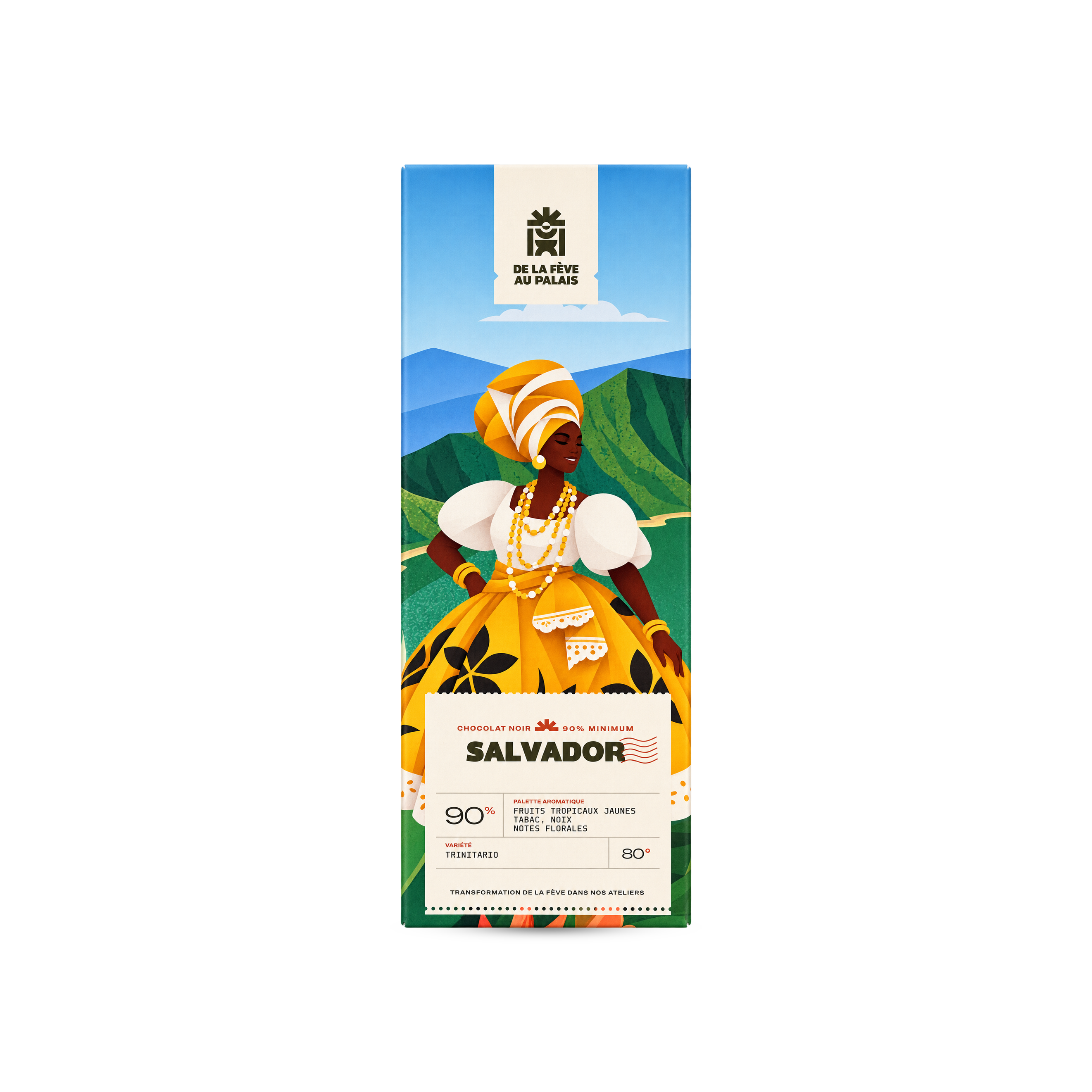 Tablette pure origine Salvador 90%