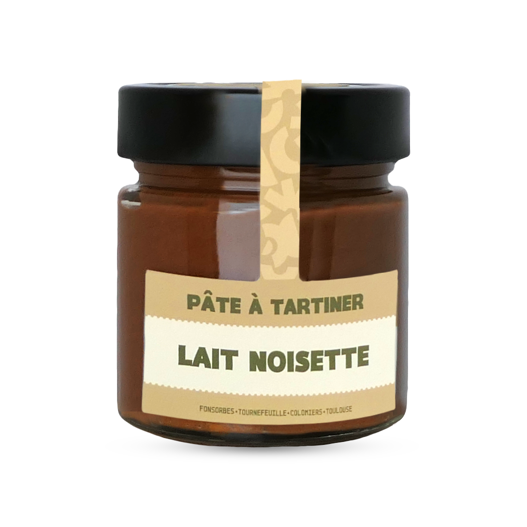 Pâte à tartiner lait noisette