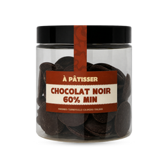 Pistoles de chocolat à pâtisser Noir