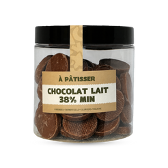 Pistoles de chocolat à pâtisser Lait