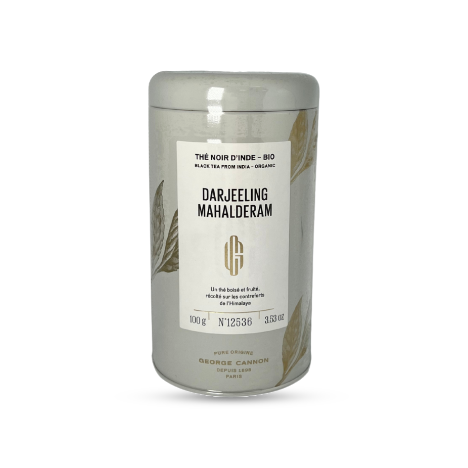 Thé noir « Darjeeling Mahalderam » bio - boîte 100 g