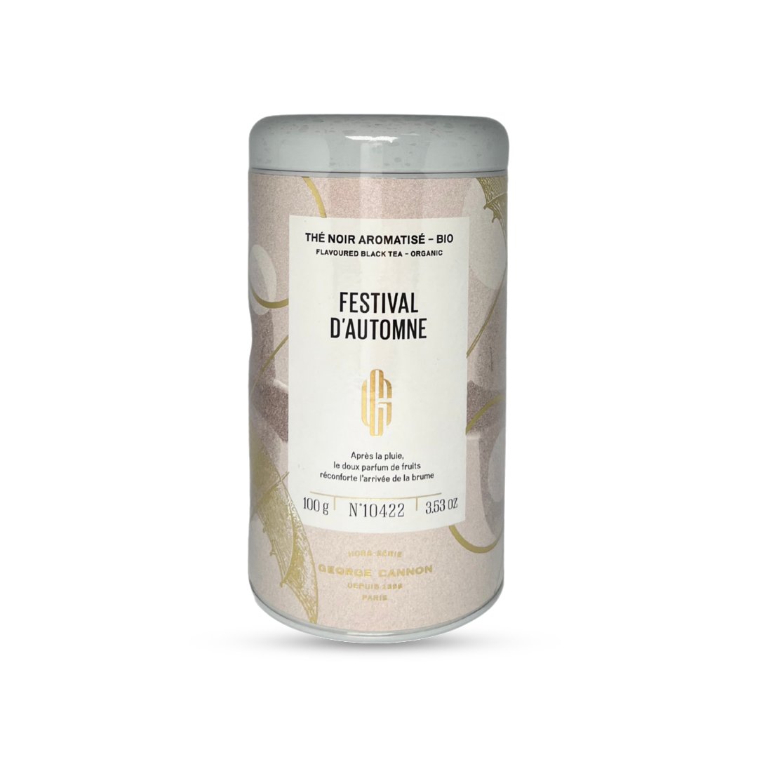 Thé noir « Festival d'automne » bio - boîte 100 g