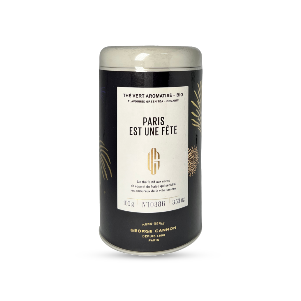 Thé vert « Paris est une fête » bio - boîte 100 g