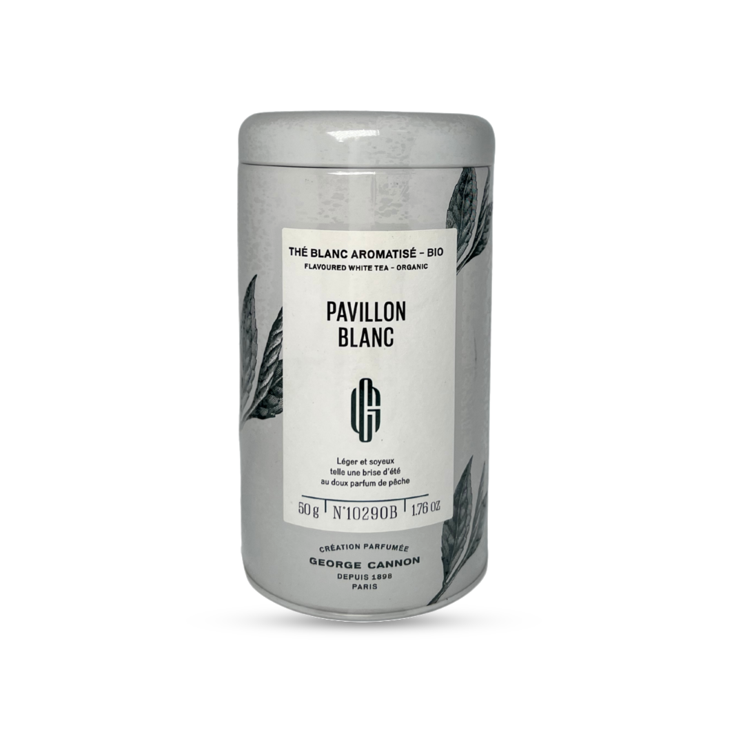 Thé blanc « Pavillon blanc » bio - boîte 50 g