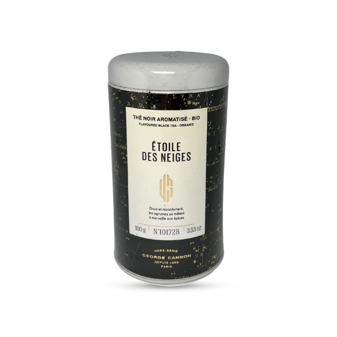 Thé noir « Étoile des neiges » bio - boîte 100 g