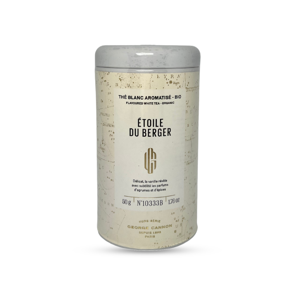 Thé blanc « Étoile du berger » bio - boîte 50 g