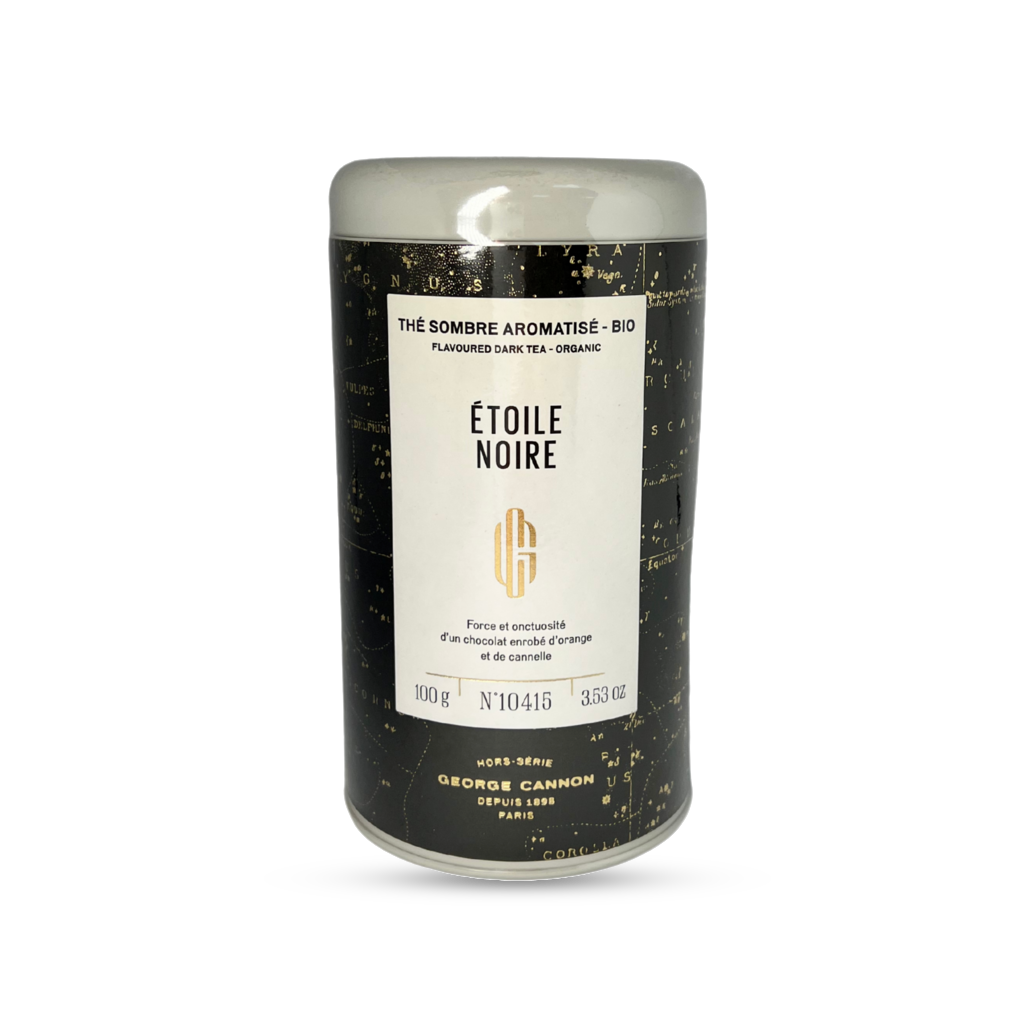 Thé sombre « Étoile noire » bio - boîte 100 g