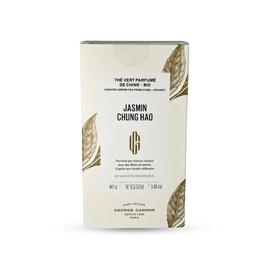 Thé vert « Jasmin Chung Hao » bio - boîte 20 sachets