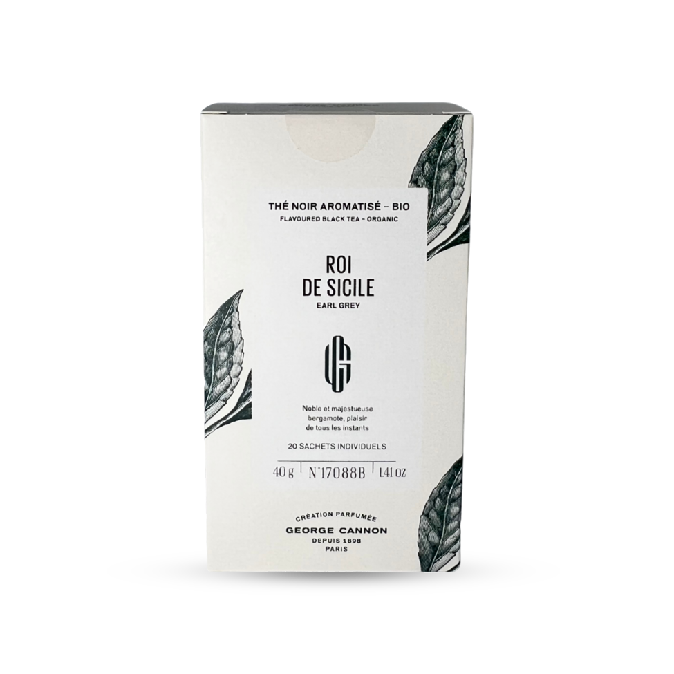 Thé noir « Roi de Sicile » bio - boîte 20 sachets
