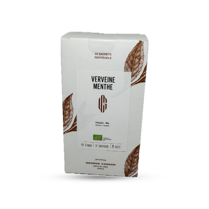 Infusion « Verveine menthe » bio - boîte 20 sachets