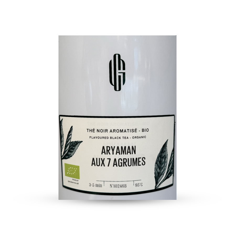 Thé noir « Aryaman aux 7 agrumes » - vrac 100 g