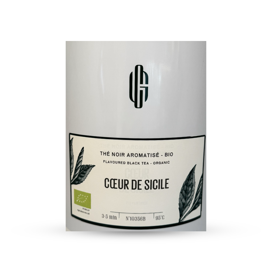 Thé noir « Cœur de Sicile » bio - vrac 100 g