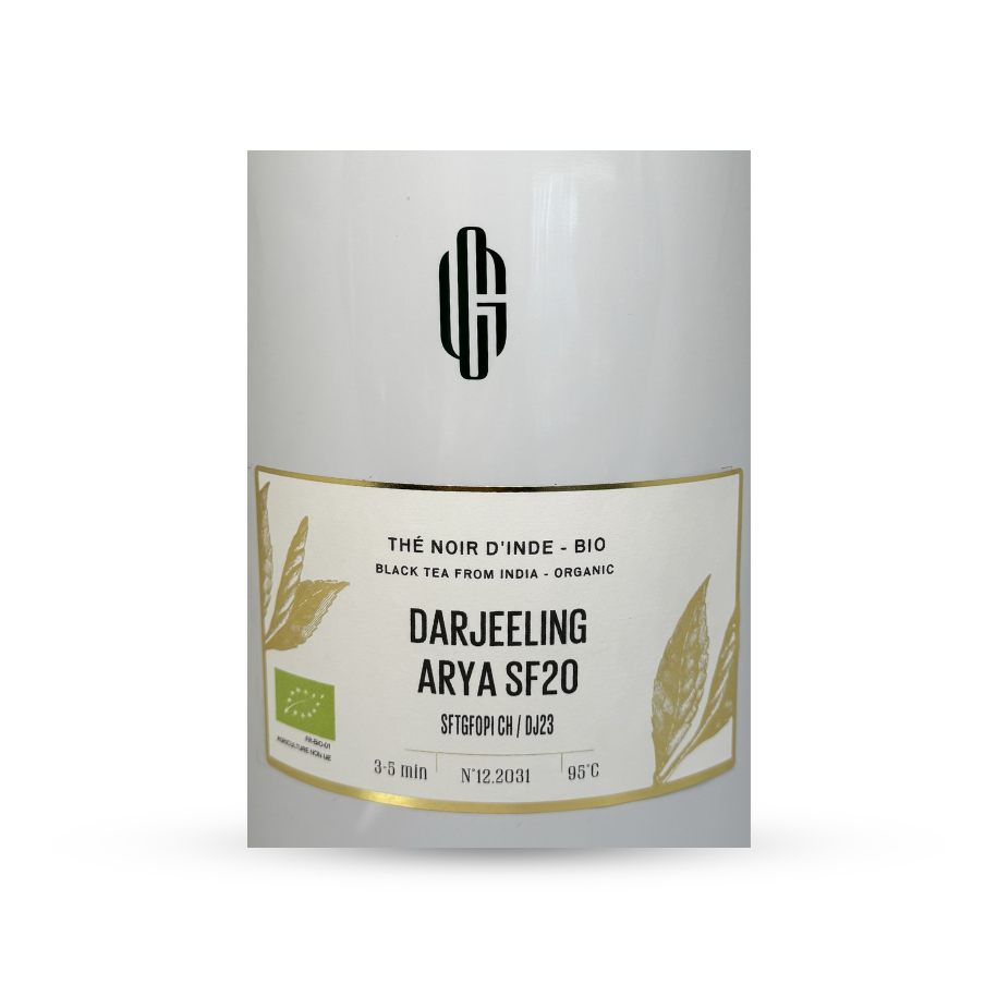 Thé noir « Darjeeling Arya SF20 » - vrac 100 g