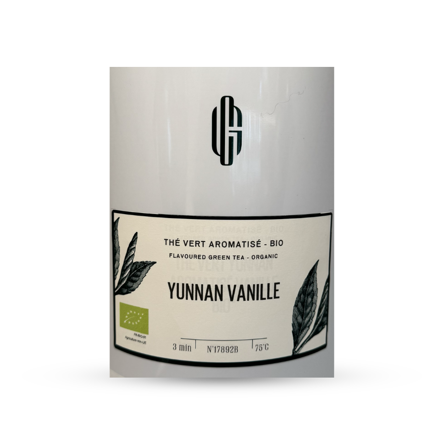 Thé vert « Yunnan vanille » bio - vrac 100 g