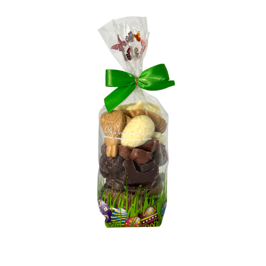 Sachet fritures 4 couleurs